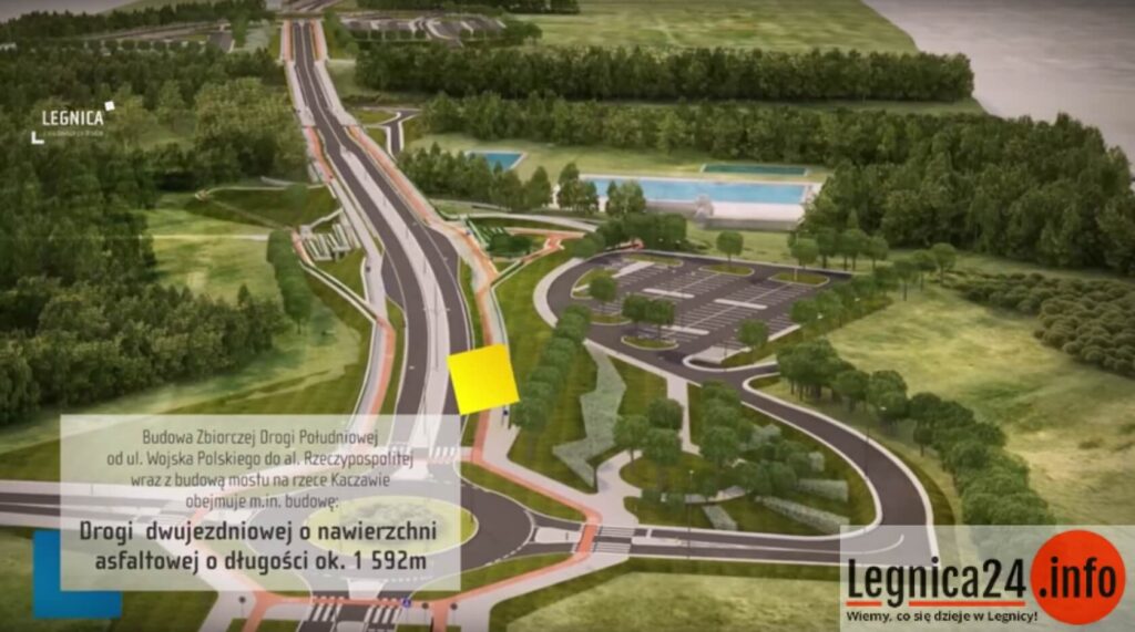 Zbiorcza Droga Południowa w Legnicy rośnie w oczach