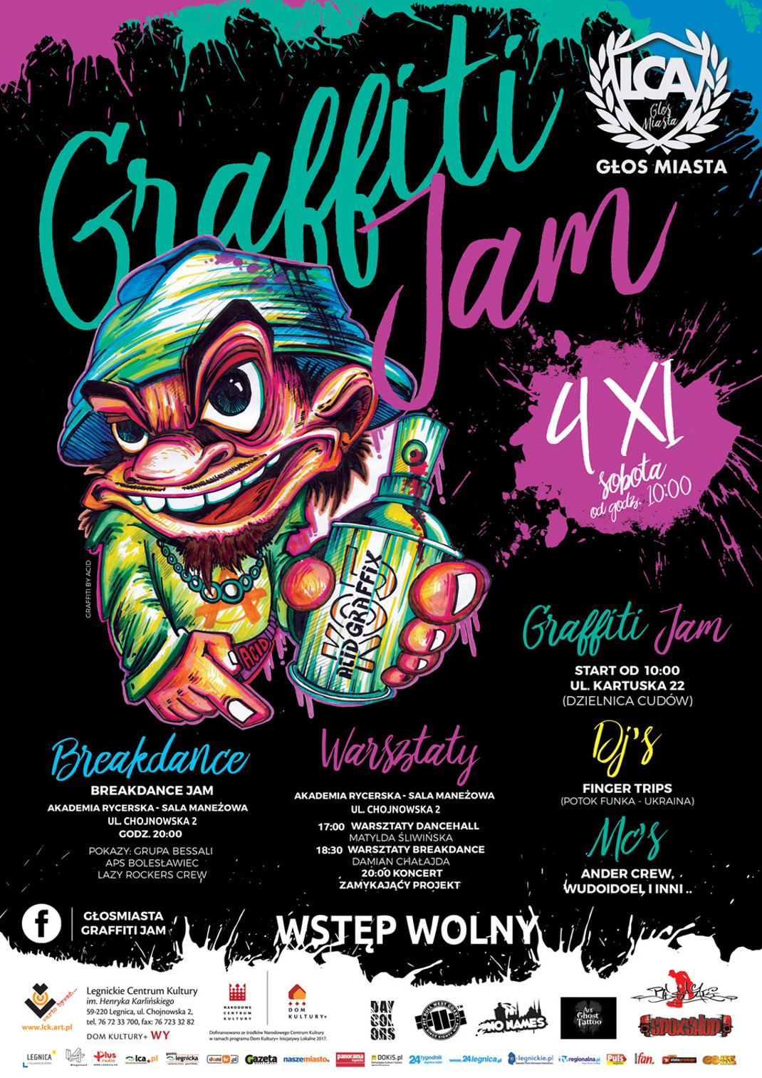 Dom Kultury+Wy. Tym razem Graffiti Jam