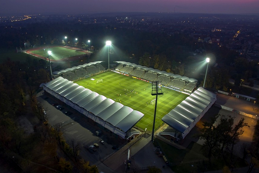 Będzie nowoczesne nagłośnienie na legnickim stadionie