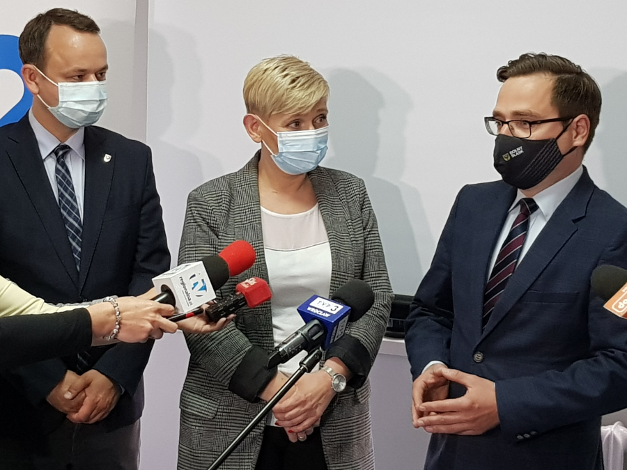 Wicemarszałek Województwa Dolnośląskiego odwiedził legnicki szpital