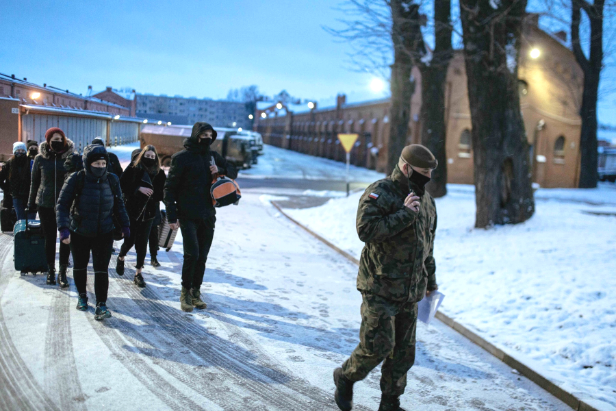 Kolejna grupa ochotników z 16 DBOT wyjechała na poligon w Żaganiu