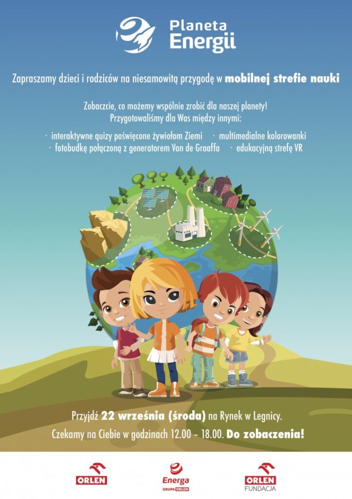 Planeta Energii w Legnicy. Odwiedź mobilną strefę nauki Planeta Energii w Legnicy. Odwiedź mobilną strefę nauki