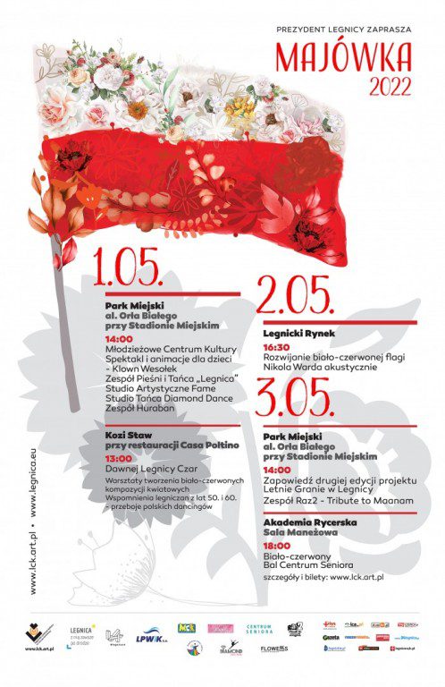 Legnicka Majówka 2022. Sprawdź program Legnicka Majówka 2022. Sprawdź program