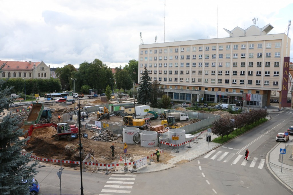 Przebudowa Placu Słowiańskiego. Zmieni się organizacja ruchu na ul. Wjazdowej