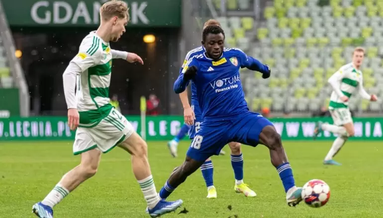 Fortuna 1 Liga. Miedź Legnica przegrywa w Gdańsku