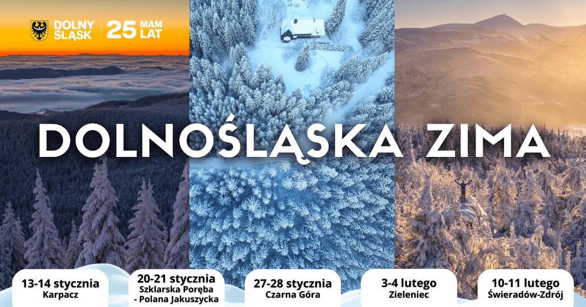 Dolnośląska Zima 2024. Odkrywaj region przez 5 weekendów Dolnośląska Zima 2024. Odkrywaj region przez 5 weekendów