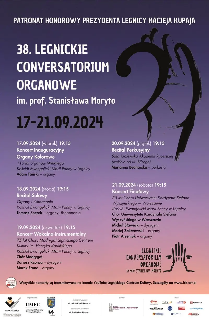 Niebawem rusza 38. Legnickie Conversatorium Organowe Niebawem rusza 38. Legnickie Conversatorium Organowe