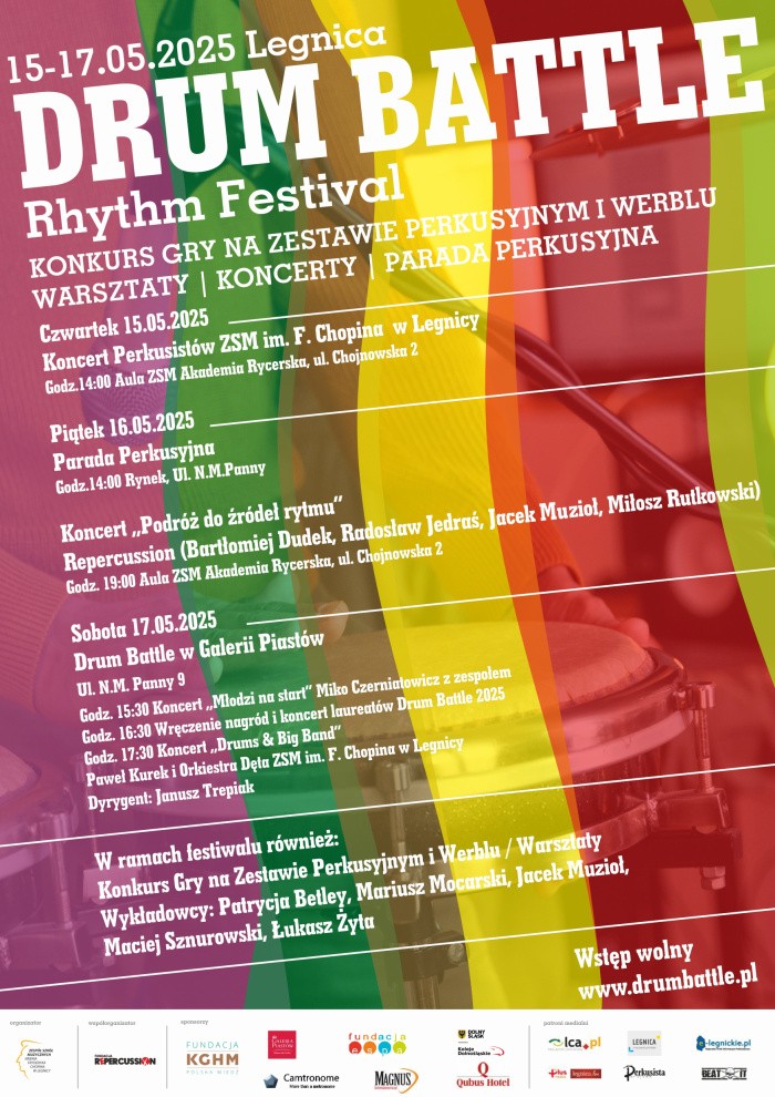 Legnica rozbrzmi rytmem. Niebawem jubileuszowy Drum Battle Legnica rozbrzmi rytmem. Niebawem jubileuszowy Drum Battle